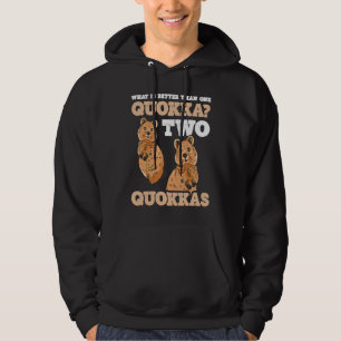 What Is Better Than One Quokka Two Quokkas Cute Hoodie