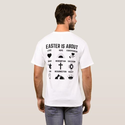 WHAT IS EASTER ABOUT Easter Christian T_Shirt