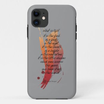 What Is Life? Iphone 11 Case by ArtDivination at Zazzle