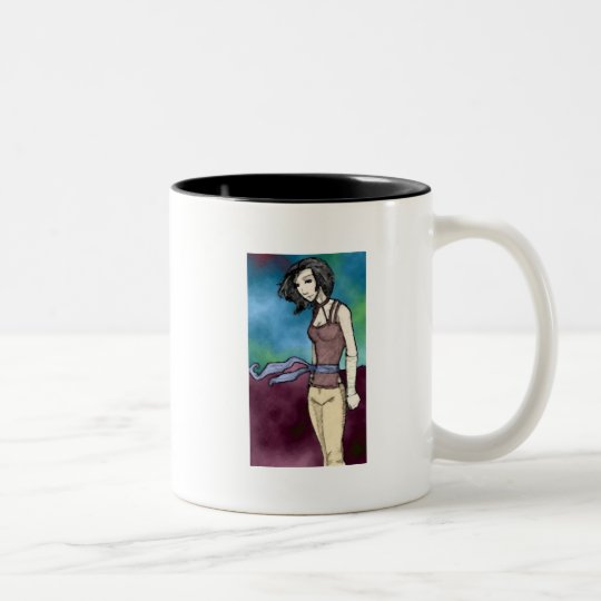 What is love? 'tis not hereafter Two-Tone coffee mug