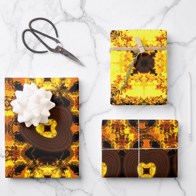 What is love wrapping paper sheets (Front)