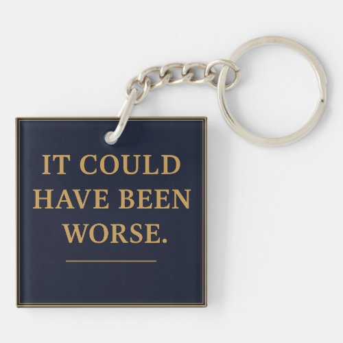 WHAT IS MAN – Bro Scott Memorial Acrylic Keychain