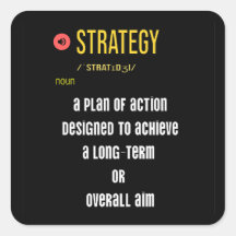 What is meaning of Strategy?