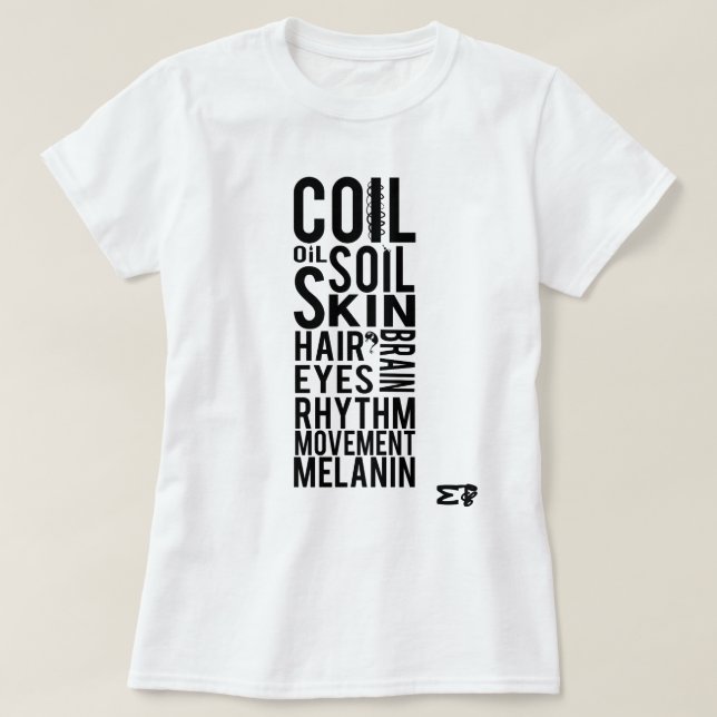 What is Melanin Expressive T-Shirt (Design Front)