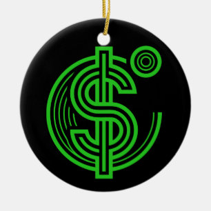 What Is Money Ceramic Ornament