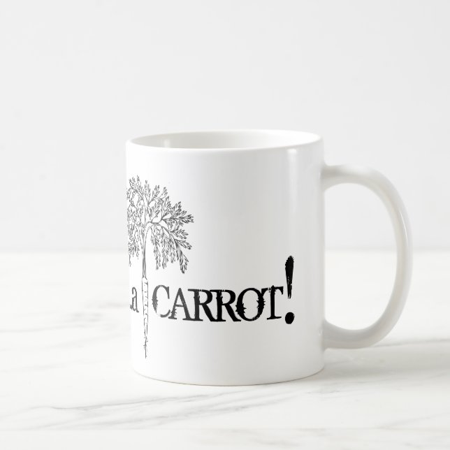 What is orange and sounds like a parrot? coffee mug (Right)