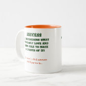 What is Success to You | Create your own Funny Mug (Front Left)