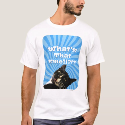 What Is That Smell Funny Cat Photo T_Shirt