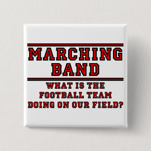 What Is The Football Team Doing On Our Field? Button