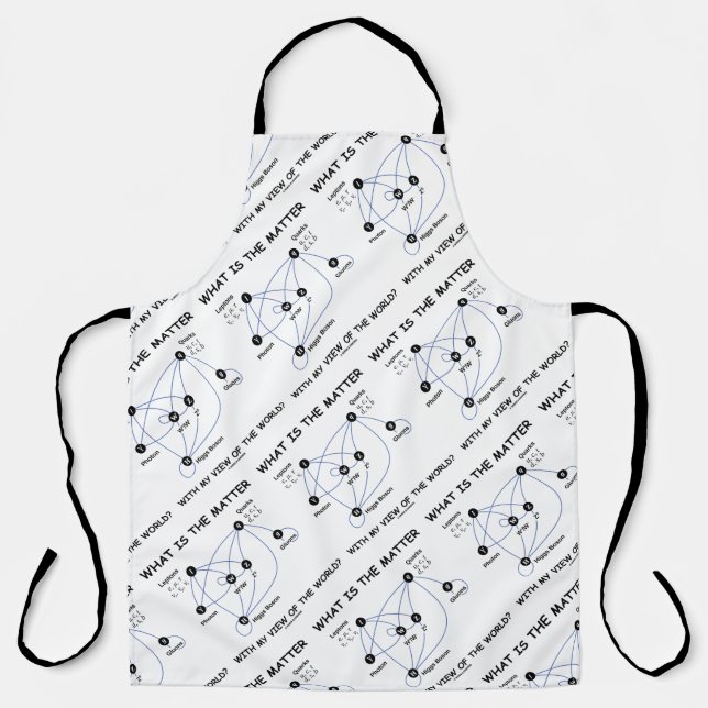 What Is The Matter My View World Particle Physics Apron (Front)