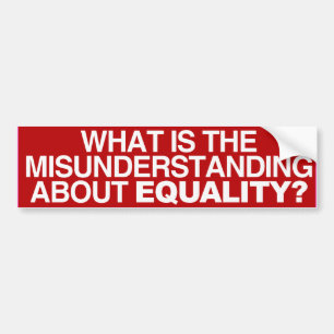 WHAT IS THE MISUNDERSTANDING -.png Bumper Sticker