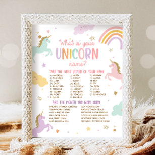 Unicorn Posters & Prints Zazzle 