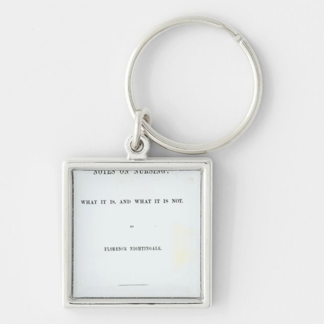 What it is, and What it is not' Keychain (Front)