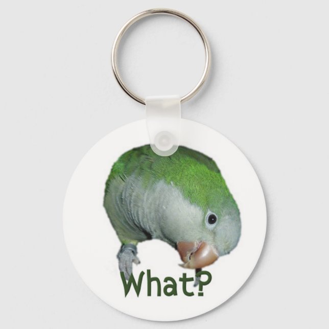 What? Keychain (Front)