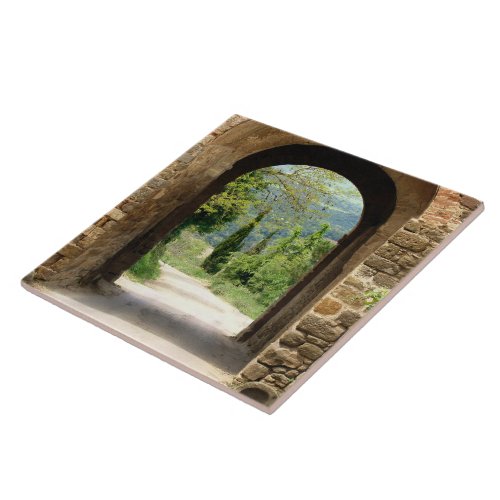 What Lies Ahead Ceramic Tile