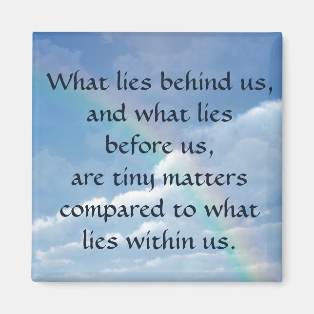 What Lies Behind Us Magnet (Front)
