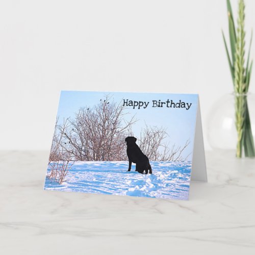 What Lies Within Us _ Black Labrador Card