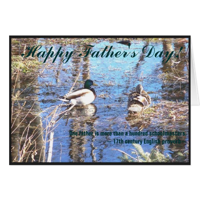 WHAT MAKES A DAD GREETING CARDS