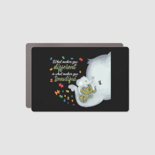 What Makes You Different Is What Makes You Beautif Car Magnet