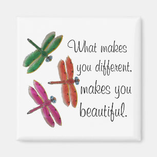 what makes you different, makes you beautiful drag magnet