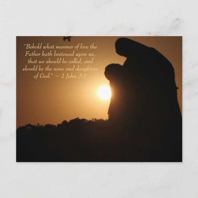 What Manner of Love Pieta Postcard (Front)