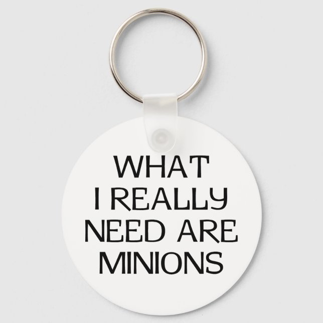 What Minions Keychain (Front)