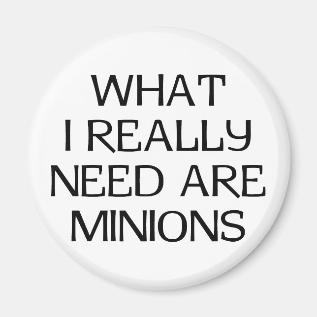 What Minions Magnet (Front)