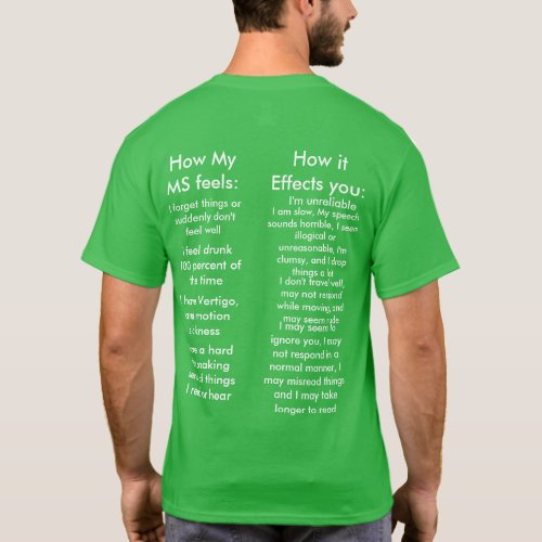 What MS can look like T_Shirt