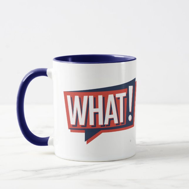 WHAT! MUG (Left)