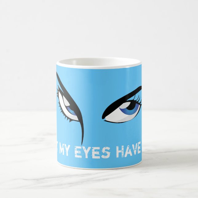 What My Eyes Have Seen Coffee Mug Cup (Center)