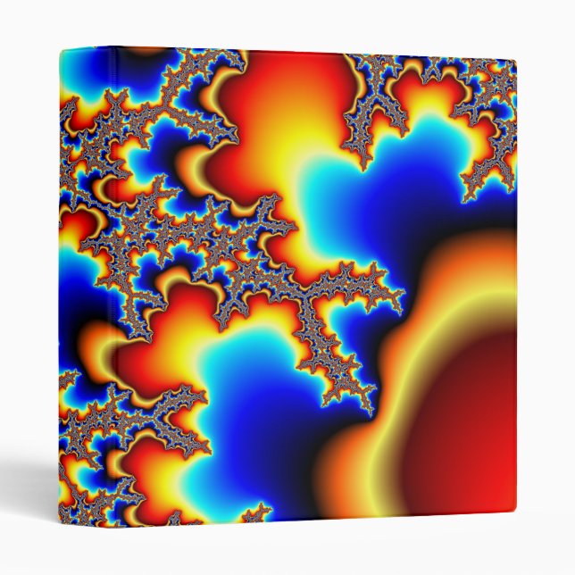 What Next - Fractal 3 Ring Binder (Front/Spine)