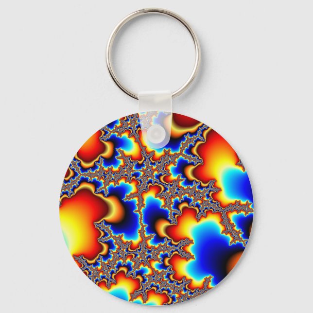 What Next - Fractal Keychain (Front)