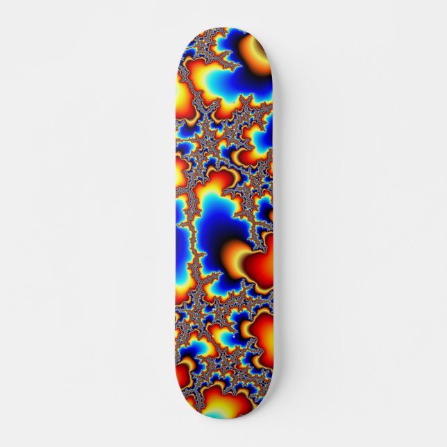 What Next - Fractal Skateboard Deck (Front)