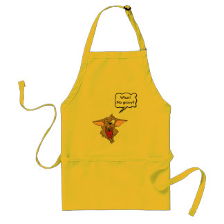 What! , No gravy? Adult Apron