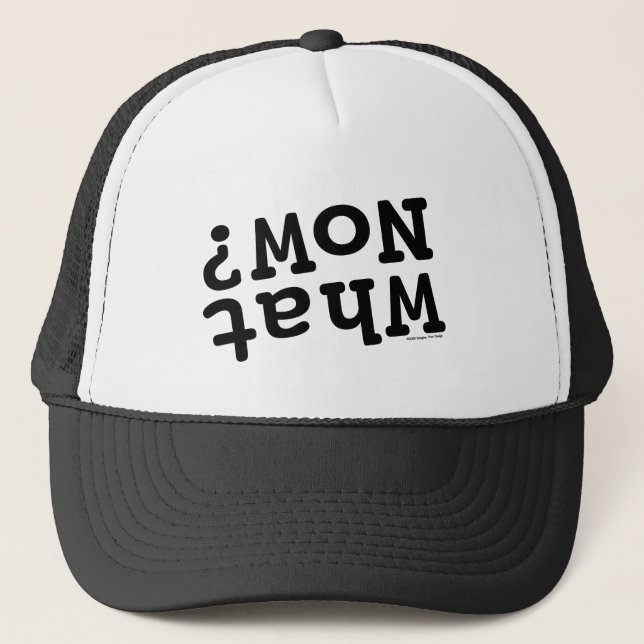 What Now? Trucker Hat (Front)