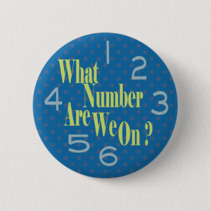 what number are we on blue with numbers button