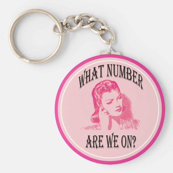 what number are we on? key chains