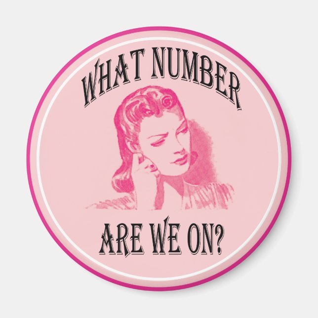 what number are we on? magnet (Front)