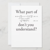 What part of...? (Front)