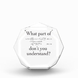 What Part of...? Acrylic Award