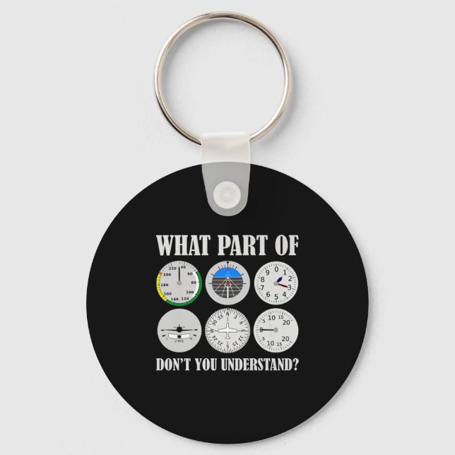 What Part Of Dont You Understand Funny Lots For  Keychain (Front)
