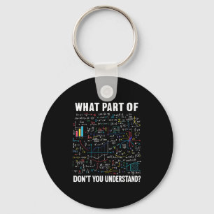 What Part Of Don't You Understand _ Funny Math Tea Keychain