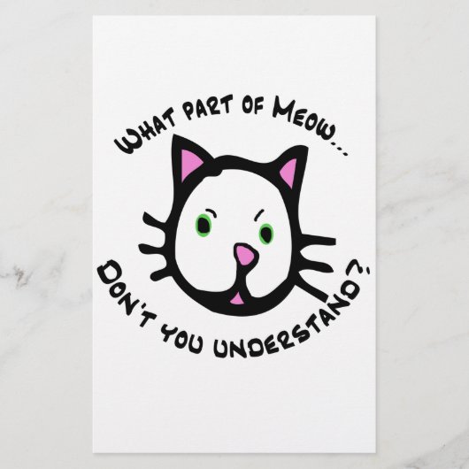 What part of Meow... (Front)