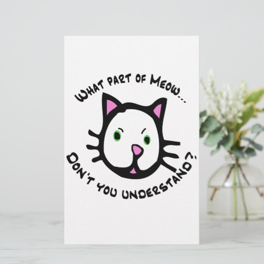 What part of Meow... (Standing Front)