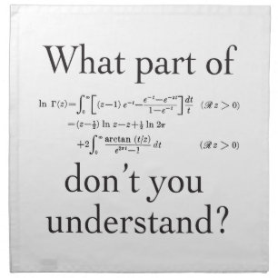 What Part of...? Napkin