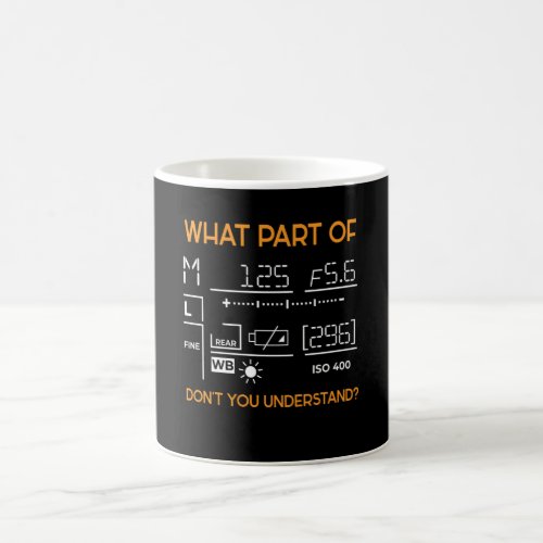What Part Of Photography Photographer Photo Coffee Mug