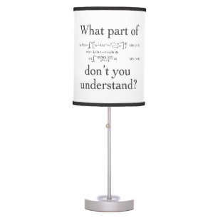 What Part of... Table Lamp