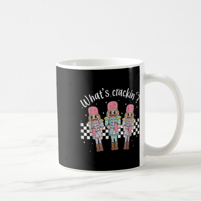 What’s Crackin Nutcracker Stanley Tumbler Boojee C Coffee Mug (Right)