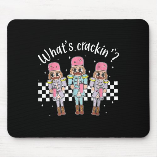 Whats Crackin Nutcracker Stanley Tumbler Boojee C Mouse Pad