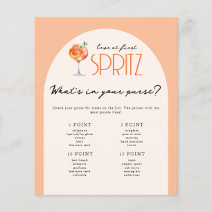 What’s in your Purse Aperol Spritz Bridal Shower